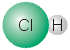 molekula chlorovod�ku